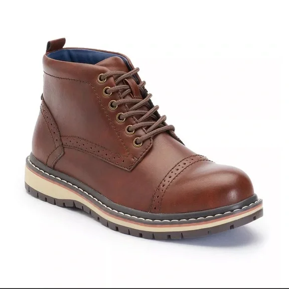 Sonoma Goods For Life® Men\'s Cap-Toe Combat Boots Size 8M Sonoma Men main image 4